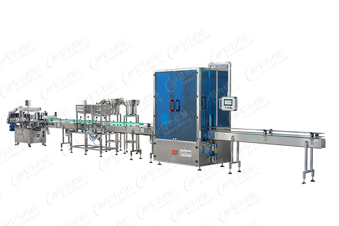 自動食用油灌裝生產線